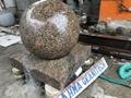 stone ball fountain