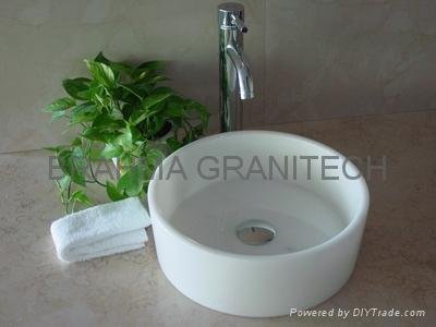  natural marble sink ,marble sink vessel,marble sink for bathroom,solid sink 3