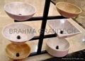  natural marble sink ,marble sink vessel,marble sink for bathroom,solid sink 5