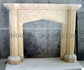 marble fireplaces,stone fireplace,yellow fireplace