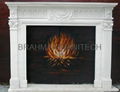 marble fireplaces,stone fireplace,yellow fireplace 2