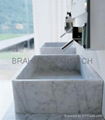 black granite stone sinks ,marble sinks,granite vessel sink 2