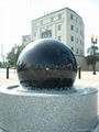 GIANT GRANITE FLOATING SPHERES,LANDSCAPE