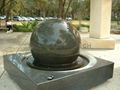 fountain with ball,spinning ball fountain,sphere on water,ball on water