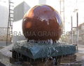 BALL WATER FEATURE,ROTATING BALL