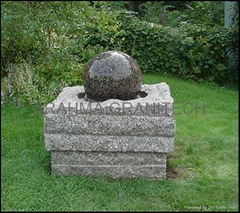 Rolling sphere fountain,Rolling sphere water features