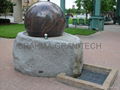 ROTATING GLOBAL FOUNTAIN,FLOATING GRANITE GLOBE