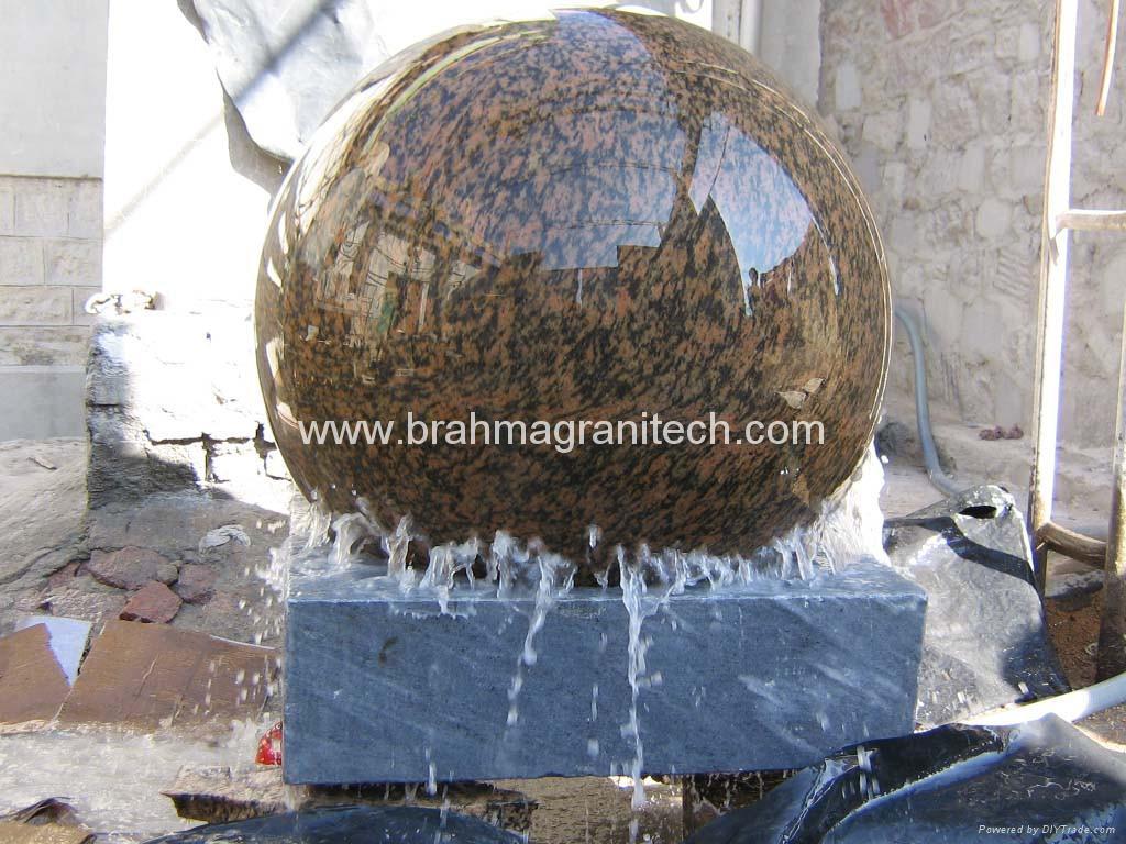 landscape ball fountain,garden sphere ,garden globes,water globes