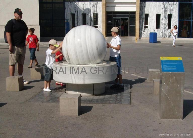 large stone ball,giant kugel ball