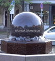 Granite globes,floating stone globe,globe water feature