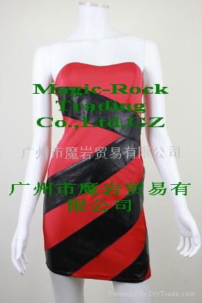 Fashion Strapless Dress/Skirt 3