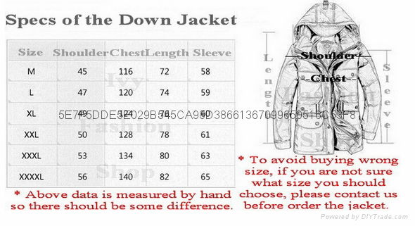 Outdoor Army Down Jacket 3