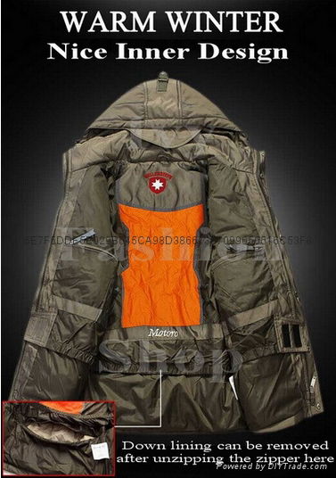 Outdoor Army Down Jacket 4