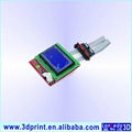 LCD12864 display for 3D printer 12864LCD controller with SD socket and adaptor