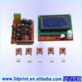 LCD12864 display for 3D printer 12864LCD controller with SD socket and adaptor 3