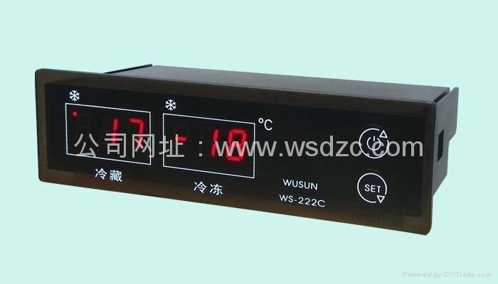 双显示双控可调温控器WS-222C