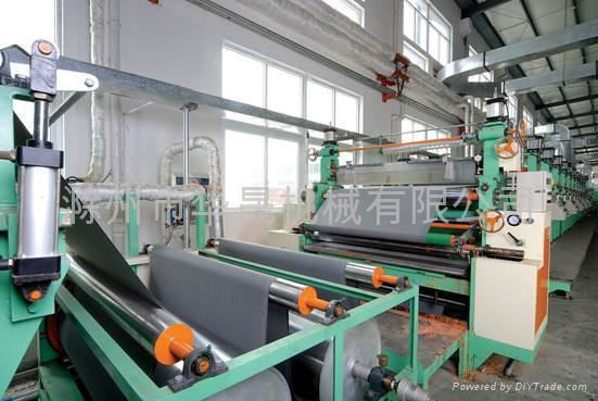 PU dry-processed synthetic leather machine 5
