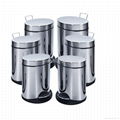 Stainless Steel Oval Dustbin 1