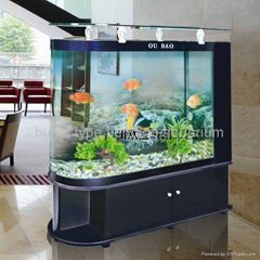 bullet type bending aquarium