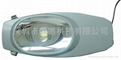 A Single 100W LED Street Light