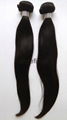 6A Unprocessed Virgin Brazilian Hair Silky Straight Human Hair Weaving 5