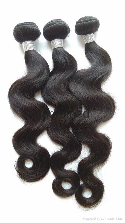 6A Unprocessed Virgin Brazilian Hair Extension Body Wave Human Hair Weaving 4