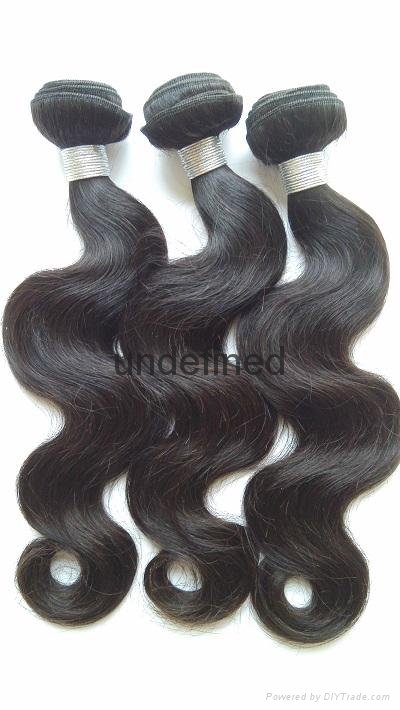 6A Unprocessed Virgin Brazilian Hair Extension Body Wave Human Hair Weaving 5