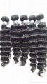 6A Unprocessed Brazilian Virgin Hair Weaving Deep Wave Human Hair Extension 1