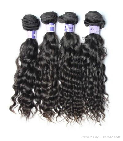 7A Unprocessed Brazilian Virgin Hair Deep Wave Human Hair Weaving