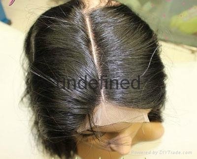 7A Middle Part Unprocessed Virgin Brazilian Hair Closure Human Hair Lace Closure