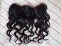 7A Unprocessed Brazilian Virgin Hair Frontal Human Hair Full Lace Frontal 1