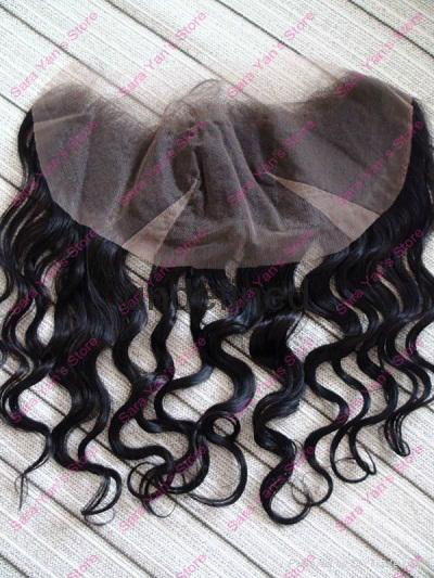 7A Unprocessed Brazilian Virgin Hair Frontal Human Hair Full Lace Frontal 2