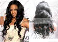 Brazilian Virgin Hair Full Lace Wig Human Hair Glueless Lace Wig 5