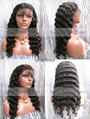 Lace Front Wig Straight Body Wave Deep Wave Brazilian Virgin Human Hair Closure  1