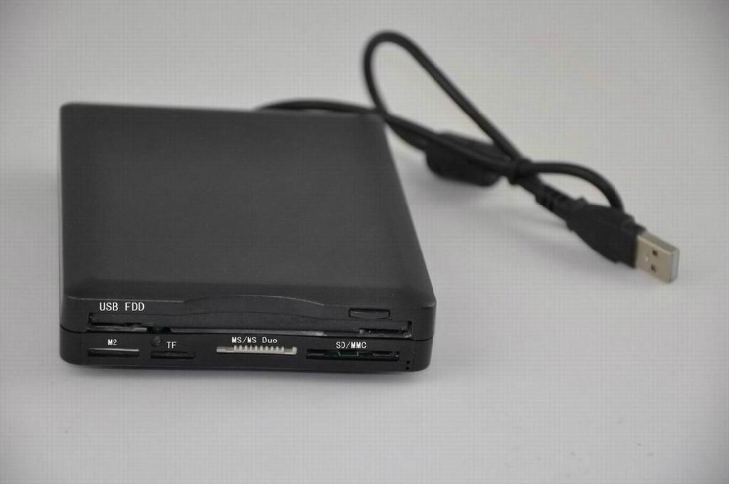 External USB2.0 floppy card reader