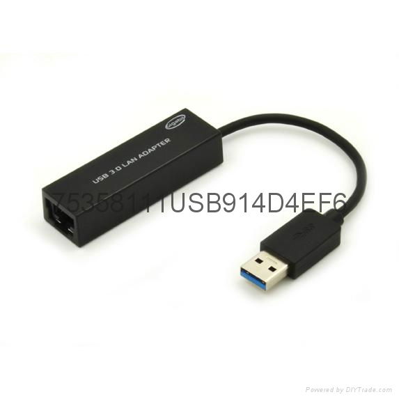 USB 3.0 to 10/100/1000 Gigabit Ethernet LAN Network Adapter