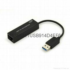 USB2.0 网卡外接独立网卡转网口线 苹果安卓平板转换器