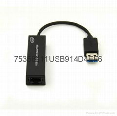 USB 3.0 to 10/100/1000 Gigabit Ethernet LAN Network Adapter