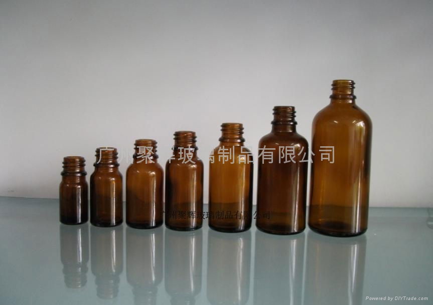 Brown Glass Essensial Oil Bottle 5-100ml