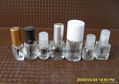 Clear Glass Nail Polish Bottle 5ml 2