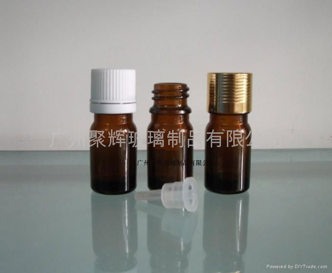 Brown Glass Essensial Oil Bottle 5-100ml 5