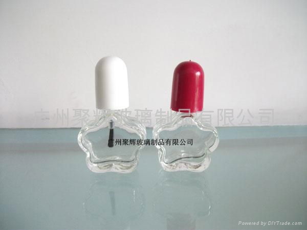 Clear Glass Nail Polish Bottle 5ml 4