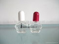 Clear Glass Nail Polish Bottle 5ml