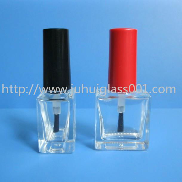 10ML Square Glass Nail Polish Bottle 3