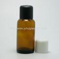 30ml Amber Round Essential Oil Bottle with Cap 