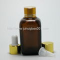 50ML Square Essential Oil Glass Bottle with Sprayer