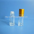 3ML Roll-on Glass Bottle with Ball&Cap