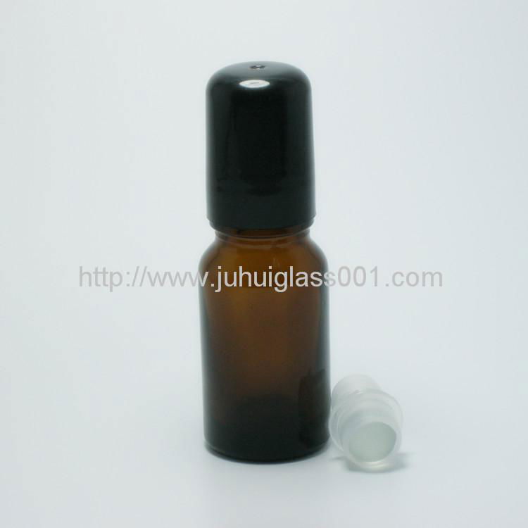 5ml-20ml Roll-on Brown Glass Bottle for Essential Oil 2