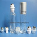 6ML Glass Roll on Bottle with Stainless Steel Ball & Aliminum Cover