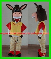 donkey mascot costume adult donkey costume